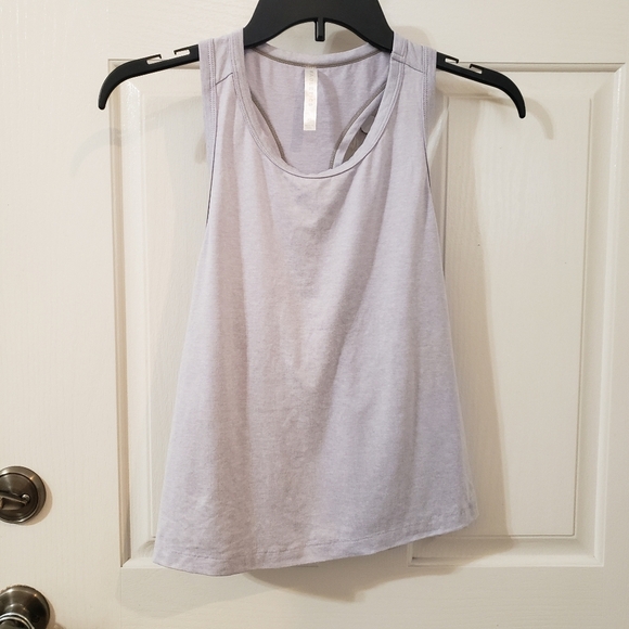 Fabletics Lilac/Gray Sleeveless Tank Top Size XL - Picture 1 of 4